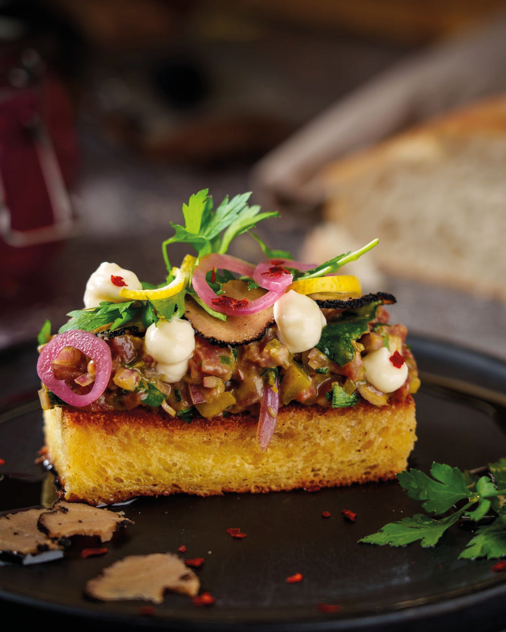 Vorspeise Wagyu, Beefsteak, Roundsteak, Rezept Tatar, Zubereitung Beef Steak