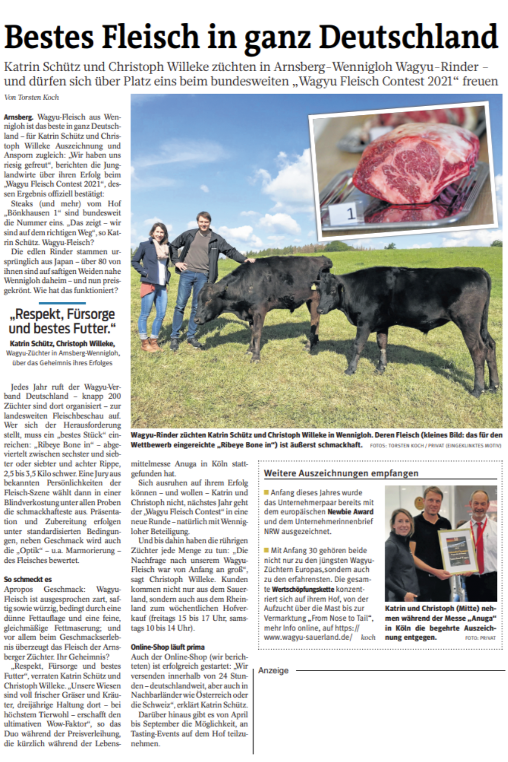 BESTES FLEISCH IN GANZ DEUTSCHLAND