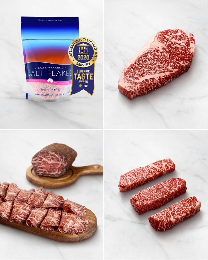 Wagyu Verwöhnpaket als Geschenk für Fleschliebhaber